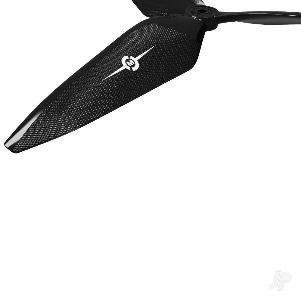 Master Airscrew 13x12 3X Power X-Class Giant Racing Drone Propeller (CW) Reverse/Pusher Black 3X13X12RB1