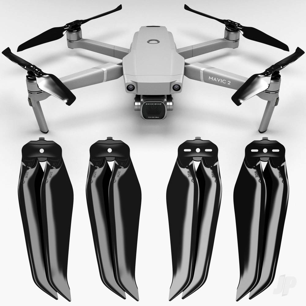 Master Airscrew 8.9x4.9 STEALTH Multirotor Folding Propeller Set x4 Black for DJI Mavic 2 M2E8949FB4