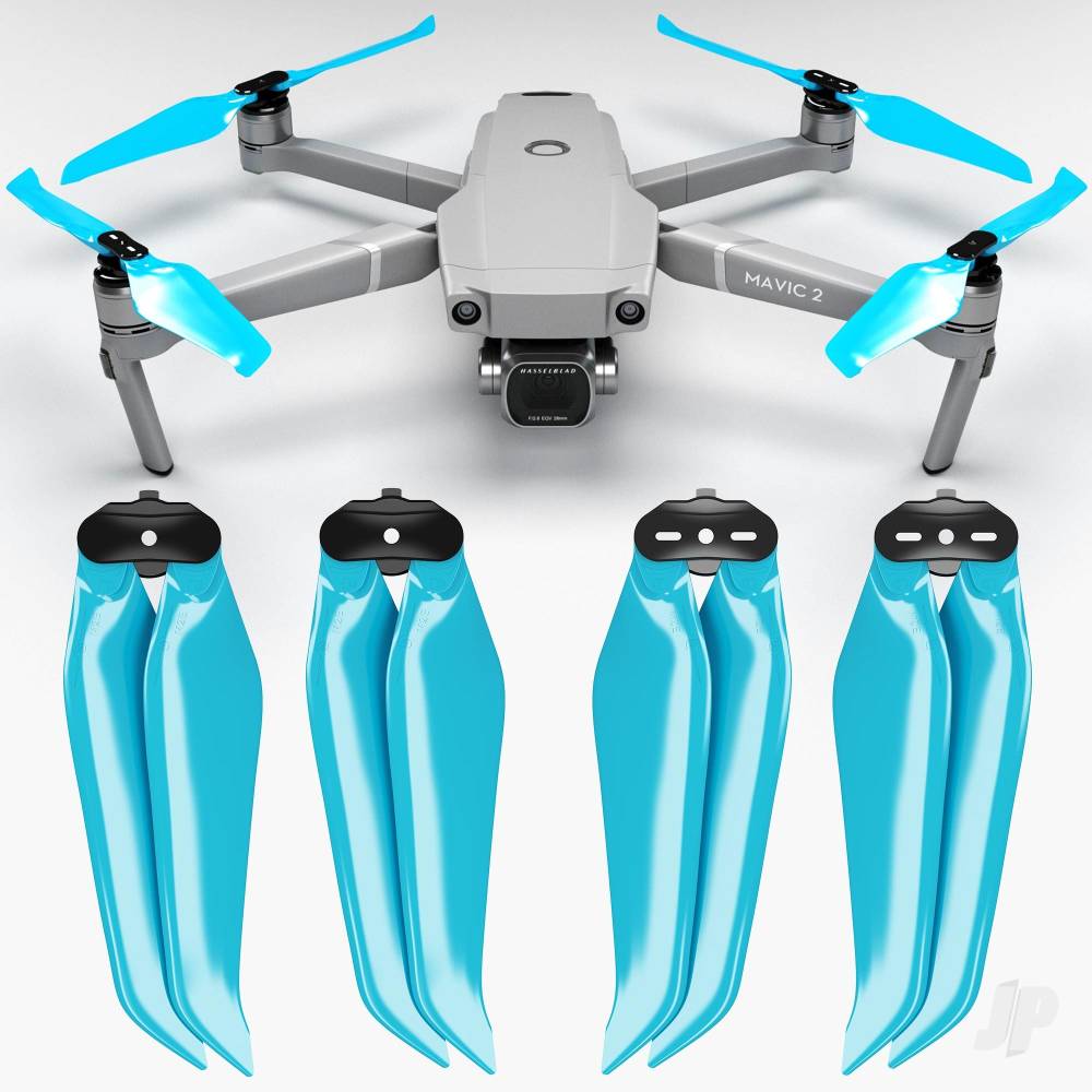 Master Airscrew 8.9x4.9 STEALTH Multirotor Folding Propeller Set x4 Blue for DJI Mavic 2 M2E8949FL4
