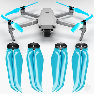 Master Airscrew 8.9x4.9 STEALTH Multirotor Folding Propeller Set x4 Blue for DJI Mavic 2 M2E8949FL4