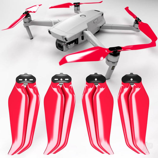Master Airscrew 8.9x4.9 ENDURE Multirotor Folding Propeller Set x4 Red for DJI Mavic 2 Zoom, Pro & Ent. M2N8949FR4