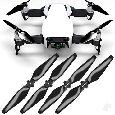 Master Airscrew 5.3x3.3 STEALTH Multirotor Propeller Set, 4x Black for DJI Mavic Air MC05333SB4