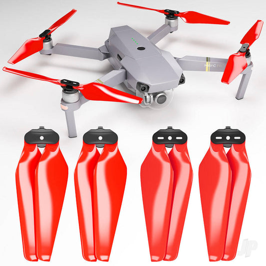 Master Airscrew 8.3x4.4 Multirotor MC Propeller F Set x4 Red for DJI Mavic Pro & Platinum MC08344FR4