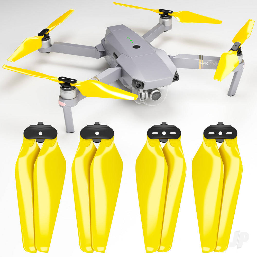 Master Airscrew 8.3x4.4 Multirotor MC Propeller F Set x4 Yellow for DJI Mavic Pro & Platinum MC08344FY4