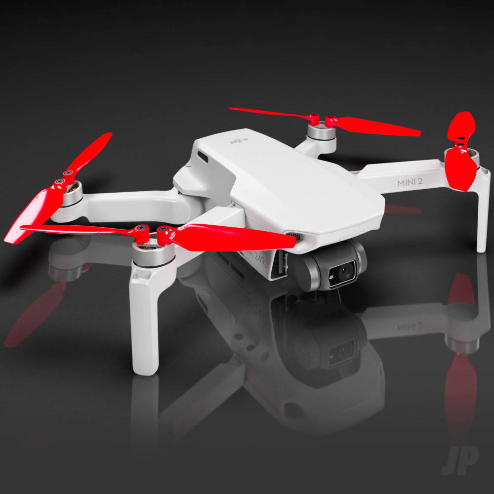 Master Airscrew STEALTH Multirotor Propeller Set x4 Red for DJI Mini 2 / SE MI24121FR4