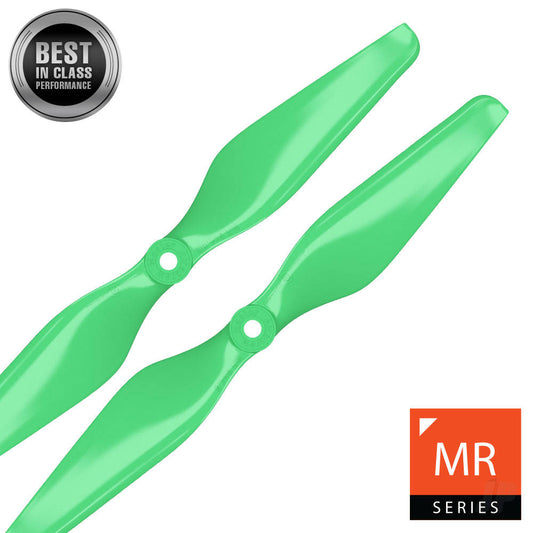 Master Airscrew 9x4.5 Multirotor Propeller Set 2x Green MR09X45SG2