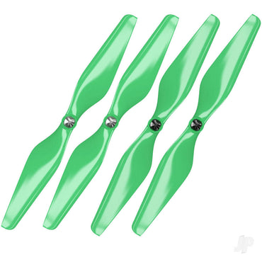 Master Airscrew 10x4.5 3-Blade Multirotor Propeller Set x4 Green for 3DR SOLO SL10X45CG4
