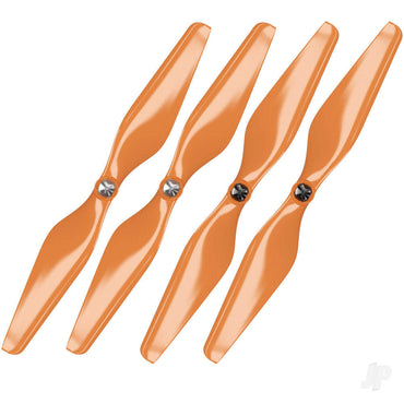 Master Airscrew 10x4.5 3-Blade Multirotor Propeller Set x4 Orange for 3DR SOLO SL10X45CO4