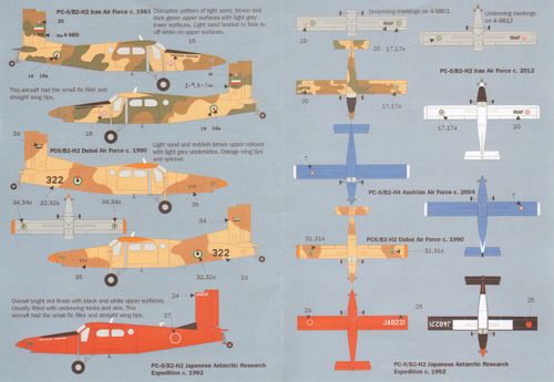 Max MAX4824 1:48 International Pilatus PC-6 Turbo Porter selection