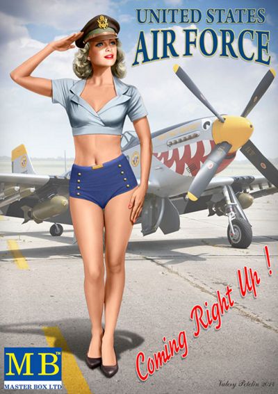 Master Box MAS24005 1:24 "Pin-up series, Kit No. 5