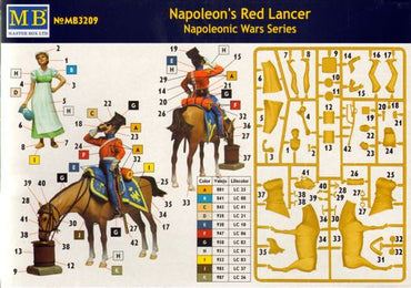 Master Box MAS3209 1:32 Napoleons Red Lancer, Napoleonic Wars Series