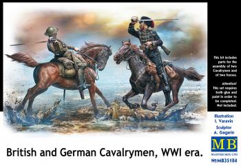Master Box MAS35184 1:35 British and German Cavalrymen WWI Era
