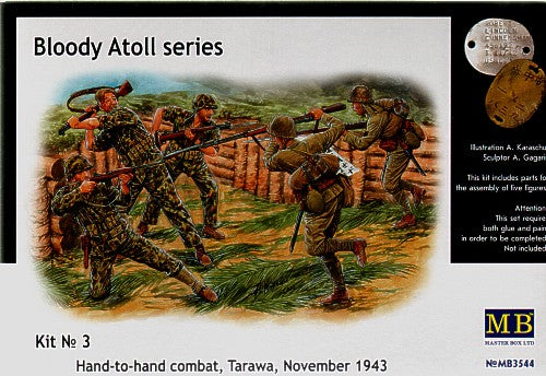 Master Box MAS3544 1:35 'Bloody Atol' Hand-to-hand fight, Tarawa, 1943