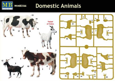 Master Box MAS3566 1:35 Domestic Animals