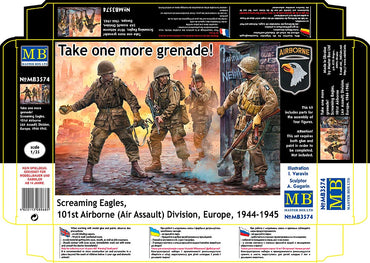 Master Box MAS3574 1:35 Take one more grenade! Screaming Eagles, 101st Airborne