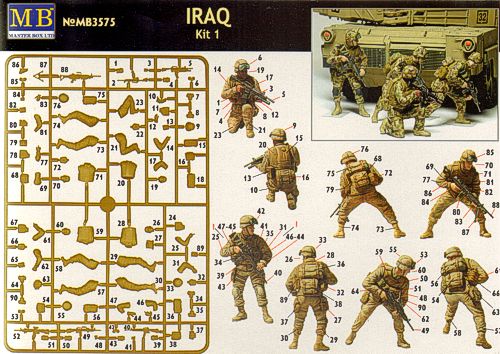 Master Box MAS3575 1:35 Iraq Events Set 1 U.S