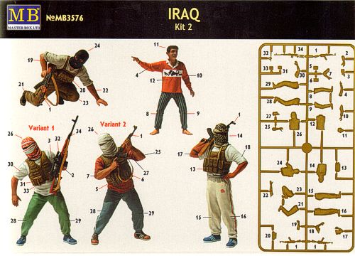 Master Box MAS3576 1:35 Iraq Events Set 2 Insurgence