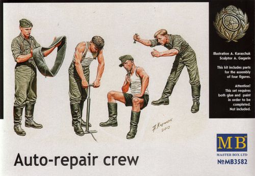 Master Box MAS3582 1:35 Auto Repair Crew