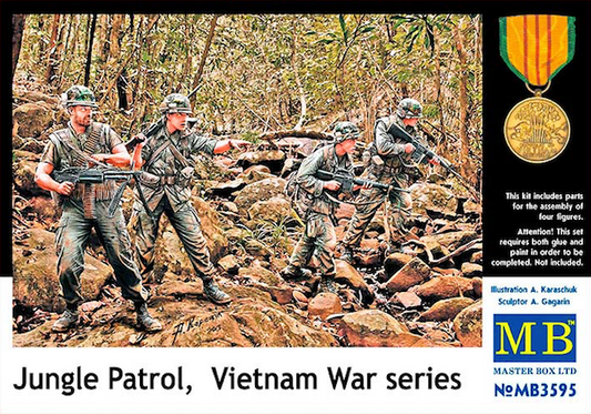 Master Box MAS3595 1:35 Jungle Patrol, Vietnam War series