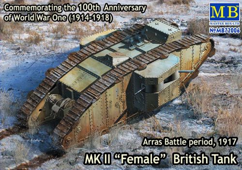 Master Box MAS72006 1:72 Mk.II Female British Tank