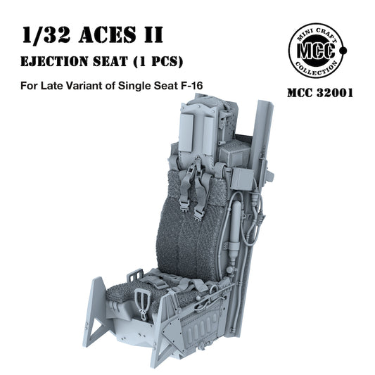 Mini Craft MCC32001 ACES II Ejection Seat F-16 Single Late 1:32