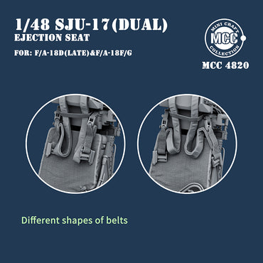 Mini Craft MCC4820 SJU-17 NACES Seats F/A-18F/G & D Late 1:48