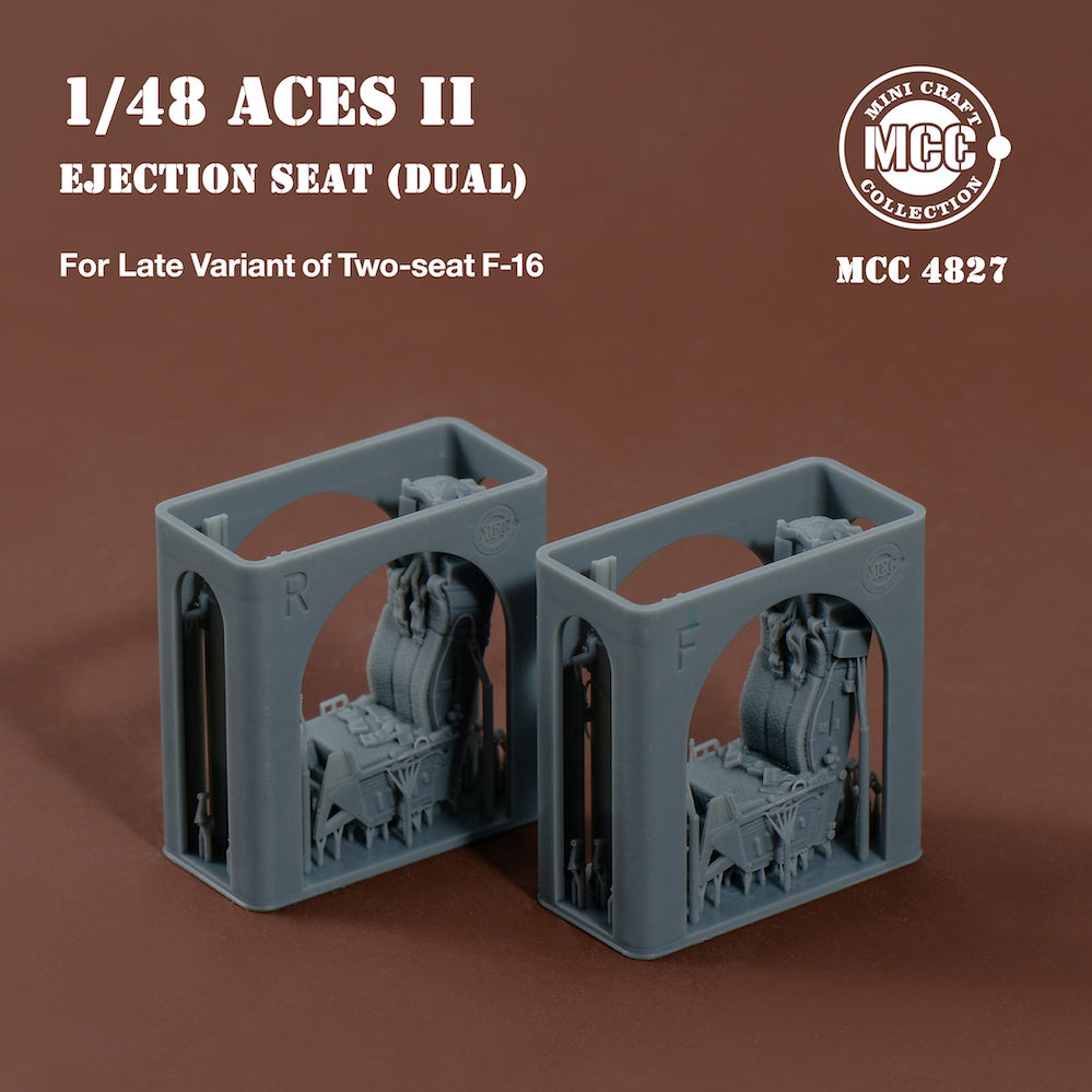 Mini Craft MCC4827 ACES II Ejection Seats F-16 Two-Seat Late 1:48