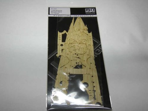 Mk.1 Design MD-35003 1:350 Bismark/Bismarck German Battleship Wooden Deck