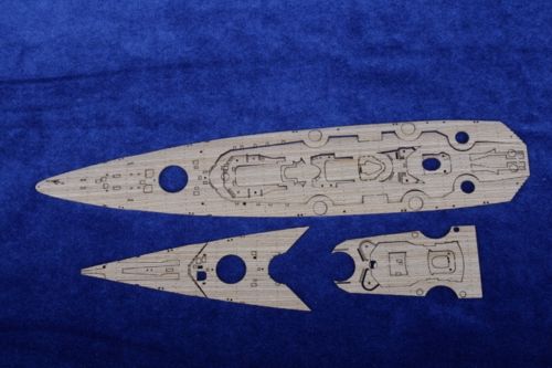 Mk.1 Design MD-70016 1:700 Bismark/Bismarck German Battleship Wooden Deck