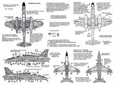 Modeldecal MD093 1:72 RAF Gloster Meteor night fighters