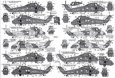 Modeldecal MD096 1:72 Royal Navy/RN Westland Wessex HU.5 5 1964-81