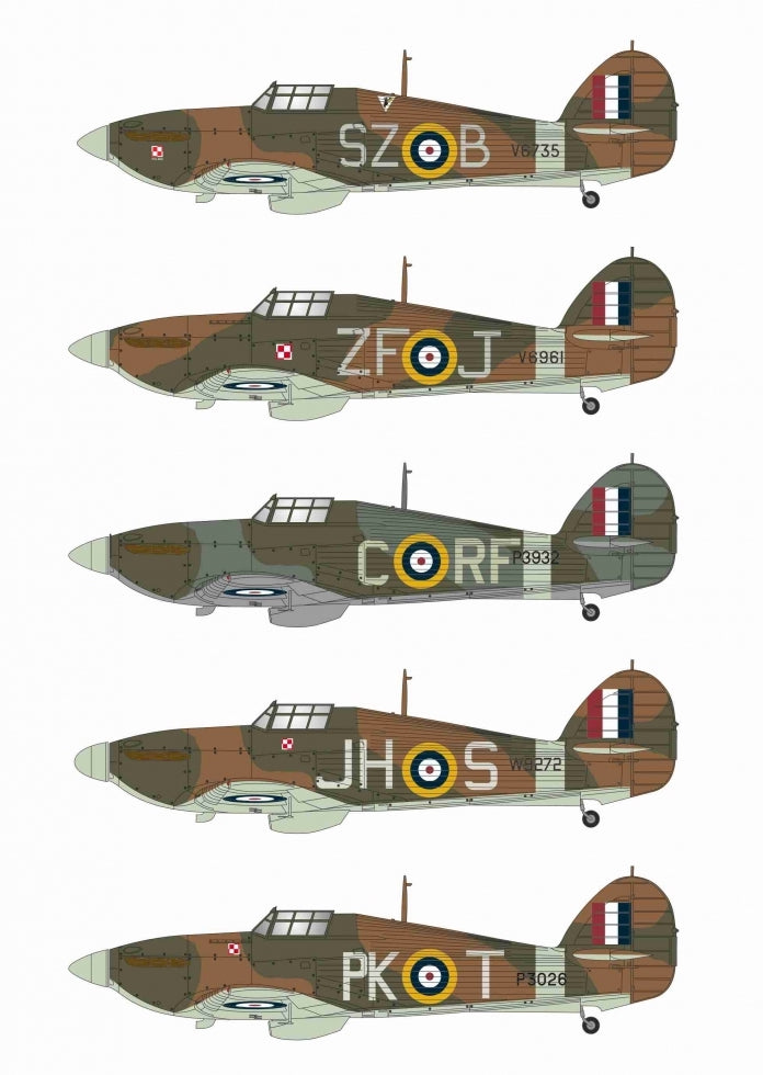 Model Maker MD32219 Hurricane Mk.II/IV Polish Pt 1 Mask/Decal 1:32