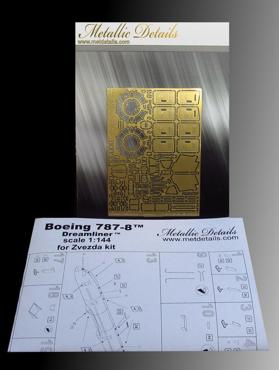Metallic Details MDMD14404 1:144 Boeing 787-8 Dreamliner