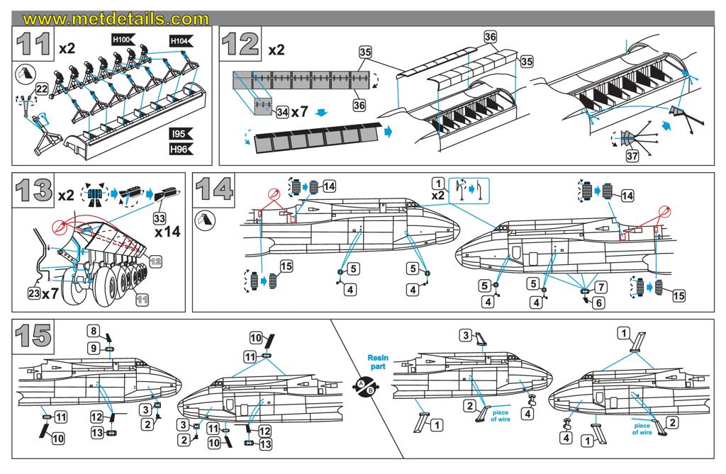 Metallic Details MDMD14431 1:144 Antonov An-225 Mrija Big edition