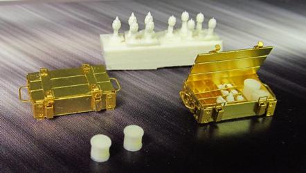 Metallic Details MDMD3504 Soviet F1 & RGD-5 Grenade Boxes 1:35