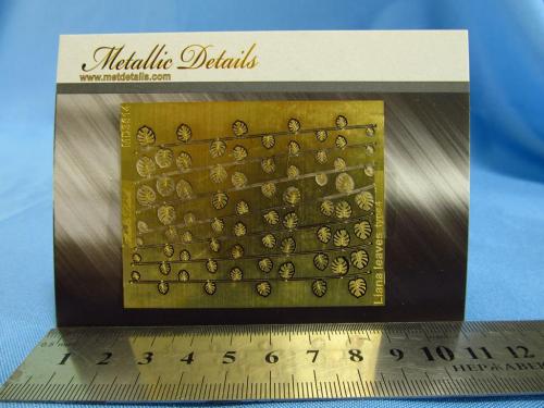Metallic Details MDMD3514 Liana leaves type 4