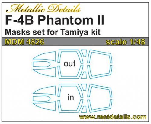 Metallic Details MDMDM4826 1:48 McDonnell F-4B Phantom II