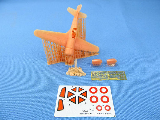 Metallic Details MDMDR14438 1:144 Fokker D.XXI