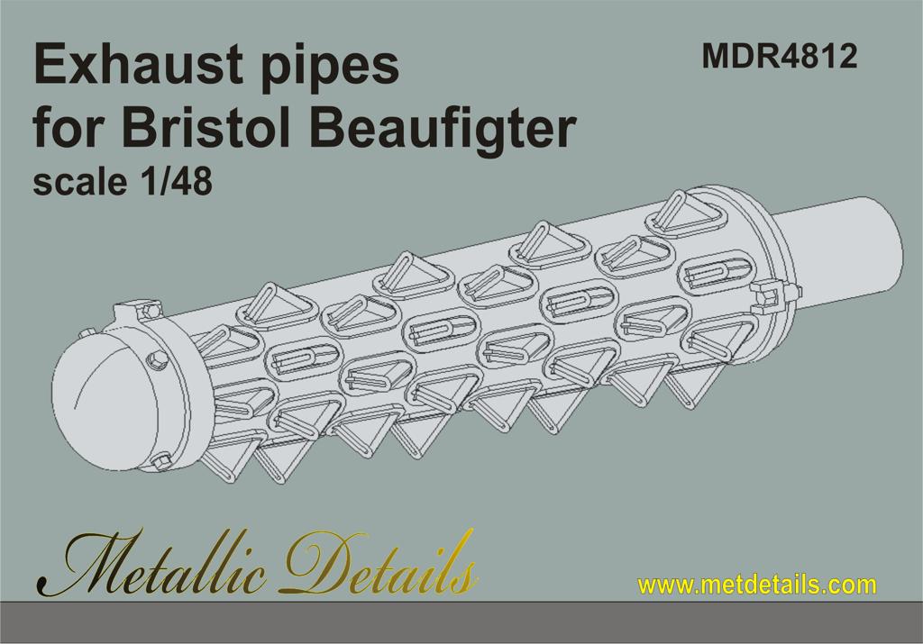 Metallic Details MDMDR4812 1:48 Bristol Beaufighter
