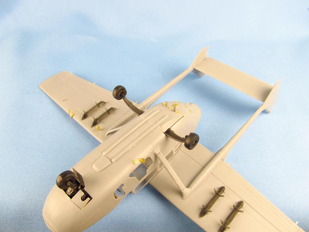Metallic Details MDMDR48127 1:48 Cessna O-2A exterior details