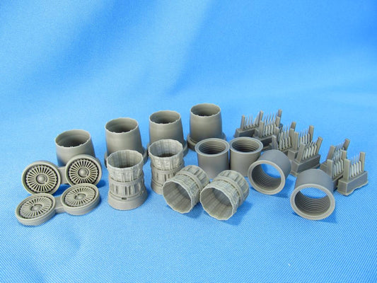Metallic Details MDMDR7239 1:72 Rockwell B-1B Lancer jet nozzles