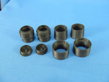Metallic Details MDMDR7242 1:72 Lockheed SR-71 Blackbird jet nozzles