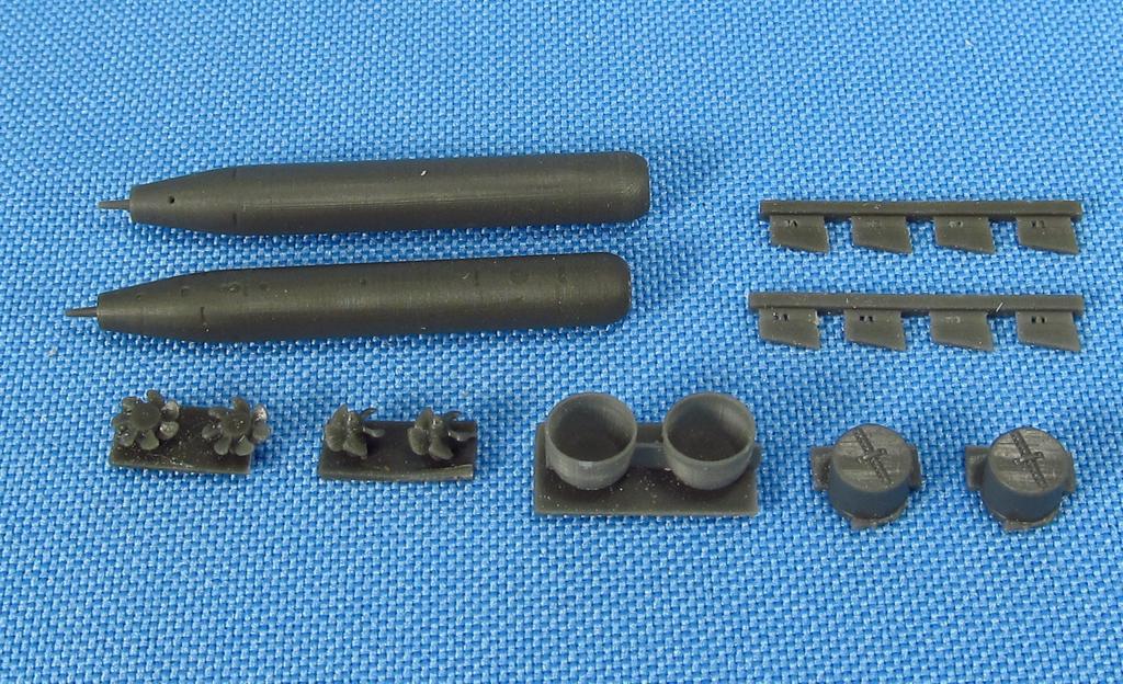 Metallic Details MDMDR7245 1:72 Torpedo Mk.46