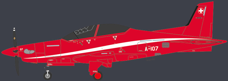 Matterhorn Circle MHN72017 Pilatus PC-21 Trainer Decals 1:72
