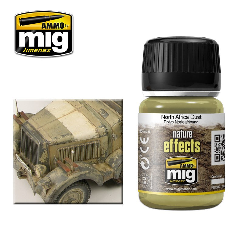 Ammo by MIG Noth Africa Dust Nature Effects For Model Kits MIG 1404