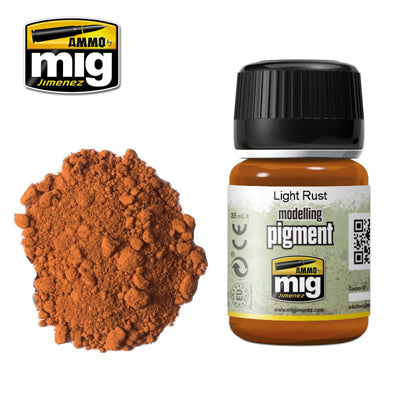 Ammo by MIG Light Rust Pigment For Model Kits MIG 3006