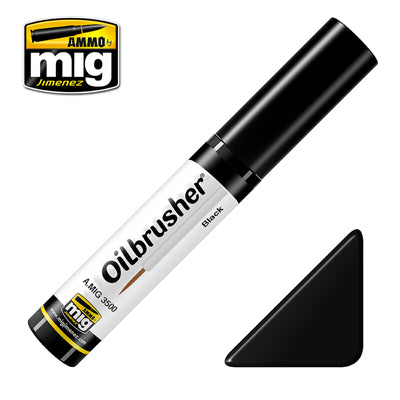 Ammo by MIG Black Oilbrusher For Model Kits MIG 3500