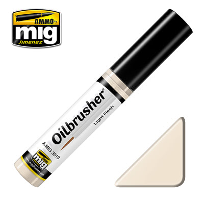 Ammo by MIG Light Flesh Oilbrusher For Model Kits MIG 3519