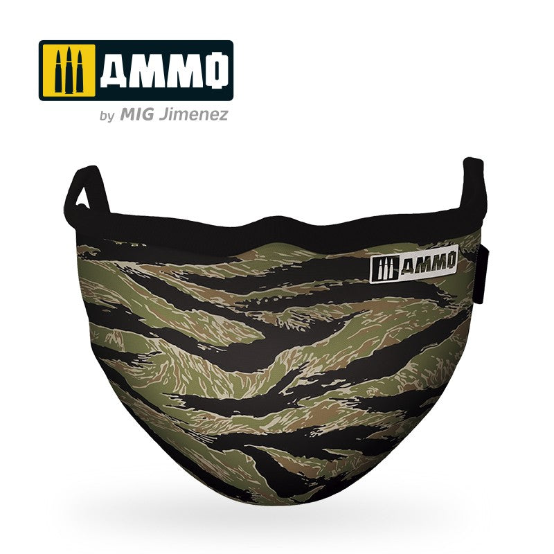 Ammo by MIG Tiger Camo Ammo by MIG Face Mask For Model Kits MIG 8069