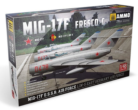 AMMO MIG8508 1:48 Mikoyan MIG-17F Fresco C USSR/GDR